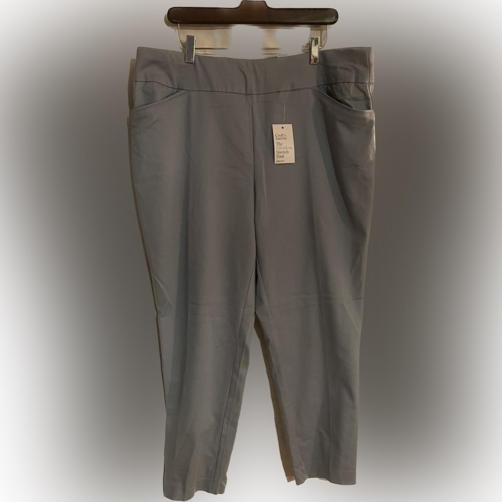 NWT Croft&Barrow Straight 16 W regular the effortless stretch pant